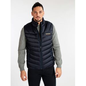 Napapijri Gilet da uomo imbottito Smanicato uomo Blu taglia XXL