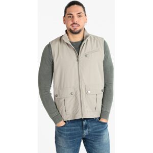 J.E. Mc Collum Gilet multi tasche da uomo Smanicato uomo Beige taglia XXL