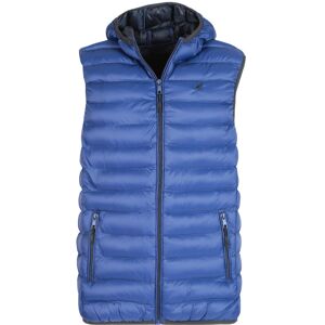 U.S. Grand Polo Gilet uomo imbottito con cappuccio Smanicato uomo Blu taglia XXL