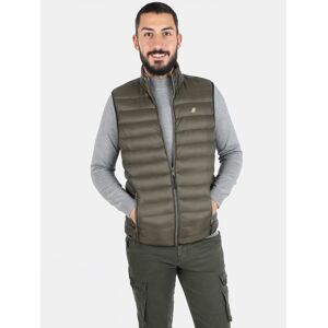 U.S. Grand Polo Gilet uomo imbottito modello 100 gr Smanicato uomo Verde taglia 3XL