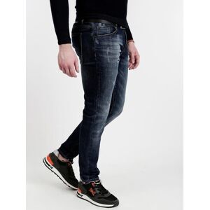 Frankie Malone jeans slim fit con strappi Jeans Slim fit uomo Jeans taglia 46