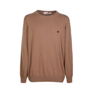 Timberland Maglione girocollo uomo in lana Pullover uomo Marrone taglia L