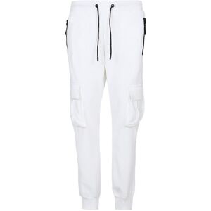 sta sta Pantaloni uomo con tasconi e polsini sul finale Pantaloni Casual uomo Bianco taglia S