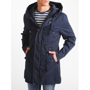 Undici E Undici Parka in cotone con cappuccio Giacconi e Giubbotti uomo Blu taglia S