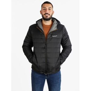 Timberland Piumino imbottito da uomo con cappuccio Giacconi e Giubbotti uomo Nero taglia M