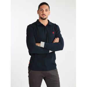 Timberland Polo da uomo manica lunga Polo Manica Lunga uomo Blu taglia M