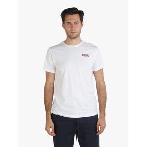 Lonsdale T-shirt girocollo da uomo in cotone T-Shirt Manica Corta uomo Bianco taglia M