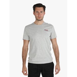 Lonsdale T-shirt girocollo da uomo in cotone T-Shirt Manica Corta uomo Grigio taglia M