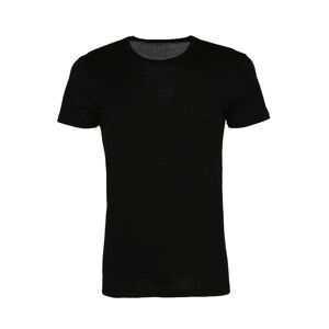 Liabel T-shirt intima girocollo Maglie Intime uomo Nero taglia L