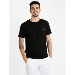 Coveri T-shirt manica corta tinta unita T-Shirt Manica Corta uomo Nero taglia L