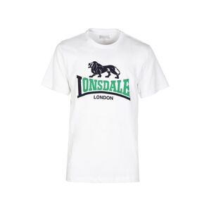 Lonsdale T-shirt manica corta uomo con stampa T-Shirt Manica Corta uomo Bianco taglia XL