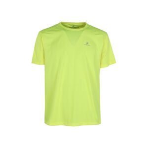 Athl Dpt T-shirt sportiva da uomo tinta unita T-Shirt Manica Corta uomo Giallo taglia S