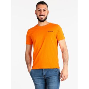Renato Balestra T-shirt uomo manica corta in cotone T-Shirt Manica Corta uomo Arancione taglia 3XL