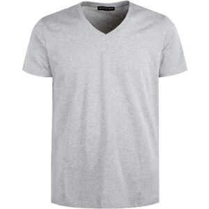 Jeans Yesed T-shirt uomo scollo a V in cotone T-Shirt Manica Corta uomo Grigio taglia M