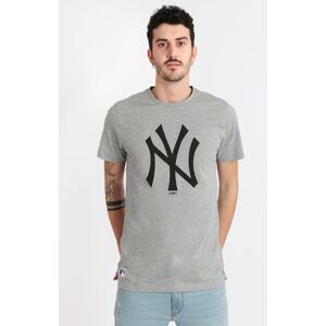 New Era Team Logo Tee Neyyan T-shirt con logo T-Shirt Manica Corta uomo Grigio taglia L