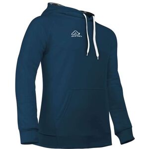 Felpa Acerbis Casual Con Cappuccio EASY Blu Navy taglia XS