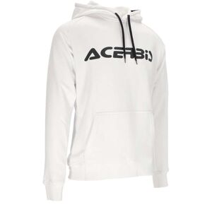 Felpa Casual Acerbis S-LOGO Bianco taglia 2XL