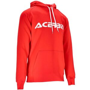 Felpa Casual Acerbis S-LOGO Rosso taglia 2XL