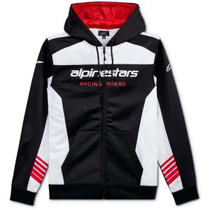 Felpa Casual Alpinestars SESSIONS LXE FLEECE Nero Bianco taglia L