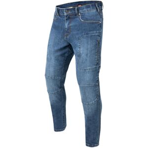 Jeans Moto Rebelhorn RAGE II Tapered Fit Washed Blu - L34 taglia 38