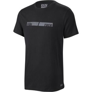 T-Shirt iXS RIDE/RACE Nero Grigio taglia S