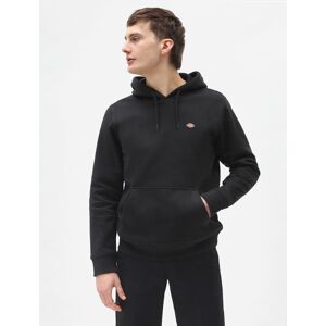 Dickies Felpa Cappuccio Hoodie UOMO Oakport Nero Tasche senza zip