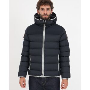 Napapijri Giubbino giacca imbottita Bomber UOMO A-SHACKLETON Hoodie Nero