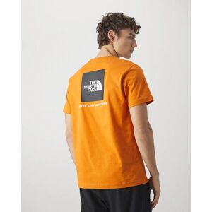 The North Face T-shirt maglia maglietta tempo libero UOMO Arancione REDBOX Tee