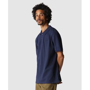 The North Face Polo Maglia UOMO Blu PIQUET M Cotone