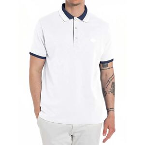 Replay Polo Uomo Colore Bianco BIANCO S