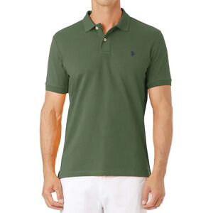 Us Polo Assn. Polo Uomo Colore Militare MILITARE S