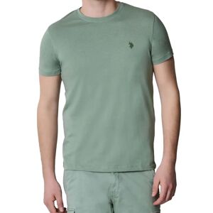 Us Polo Assn. T-shirt Uomo Colore Verde Chiaro VERDE CHIARO S