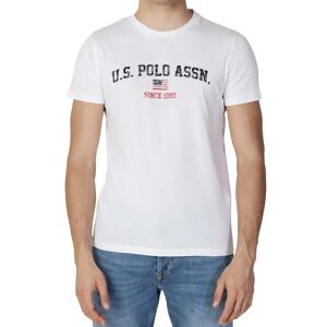 Us Polo Assn. T-shirt Uomo Colore Bianco BIANCO S