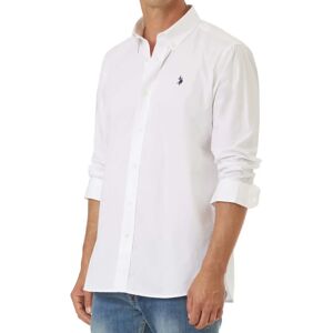 Us Polo Assn. Camicia Uomo Colore Bianco BIANCO S