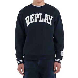 Replay Felpa Uomo Colore Blu BLU S