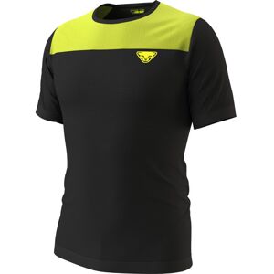 Dynafit Elevation M - T-shirt - uomo Black/Yellow XL/2XL