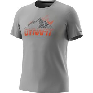 Dynafit Transalper Graphic S/S - T-shirt - uomo Grey/Orange/Black L
