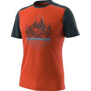 Dynafit Transalper Light - T-shirt - uomo Dark Orange/Dark Blue L
