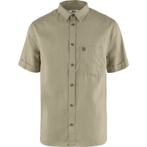 Fjällräven Ovik Travel SS M - camicia a maniche corte - uomo Beige S