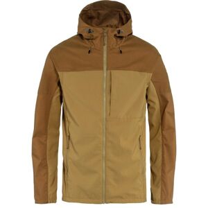 Fjällräven Abisko Midsummer - giacca hardshell con cappuccio - uomo Brown XL