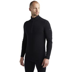 Icebreaker Merino 260 Tech Half Zip - maglietta tecnica a maniche lunghe - uomo Black 2XL