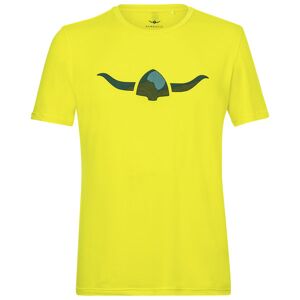 Kaikkialla Koli M S/S - T-shirt - uomo Yellow/Green S