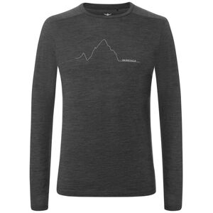 Kaikkialla Kunes M L/S - maglia manica lunga - uomo Grey S