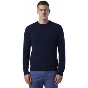 North Sails Cable Cashmere Blend M - maglione - uomo Dark Blue 2XL