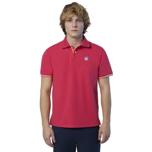 North Sails SS W/LOGO - polo - uomo Red 3XL