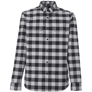 Oakley Checkered Ridge - camicia maniche lunghe - uomo Grey/Black S