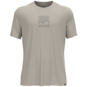 Odlo Ascent Sun. Sea. Mou - T-shirt - uomo Beige XL