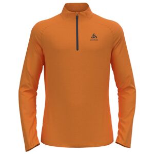 Odlo Essentials Ceramiwarm 1/2 zip M - felpa n pile - uomo Orange XL