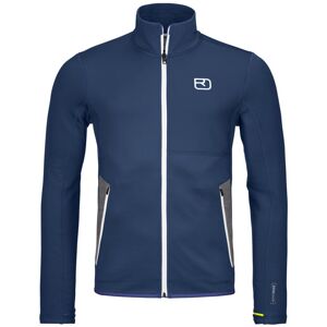 Ortovox Fleece Jacket - felpa in pile - uomo Blue/White 2XL