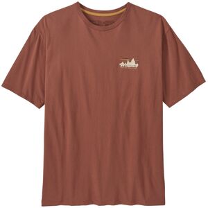 Patagonia M's '73 Skyline Organic - T-shirt - uomo Dark Red/White XL